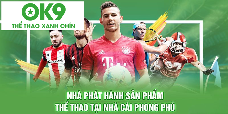 OK9 mang đến các sản phẩm thể thao hàng đầu